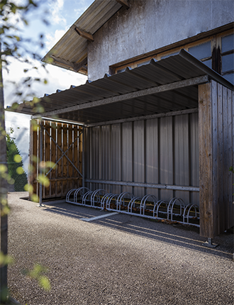 Espace extérieur - coin vélo